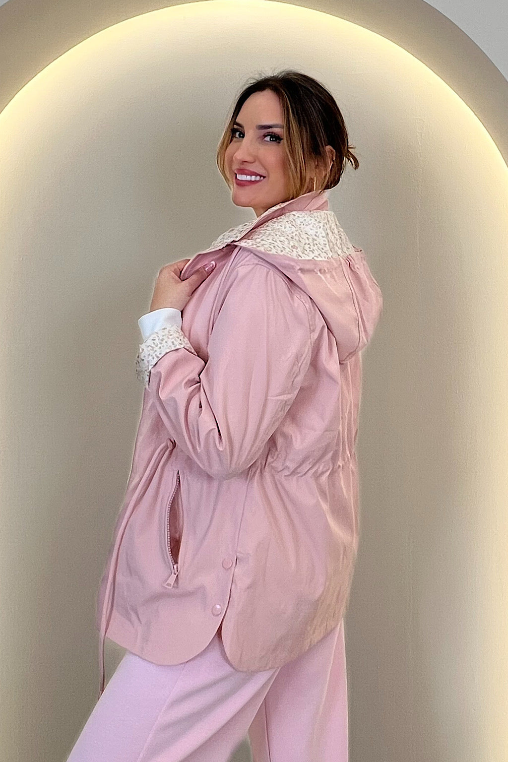 CHAQUETA CORTAVIENTOS REVERSIBLE LAURA