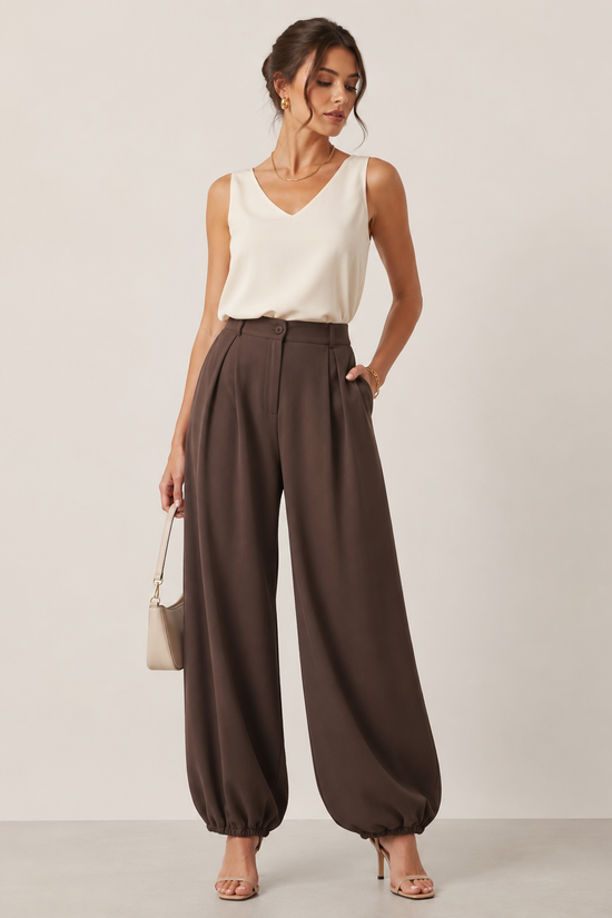 PANTALON BOMBACHO VESTIR SIRA
