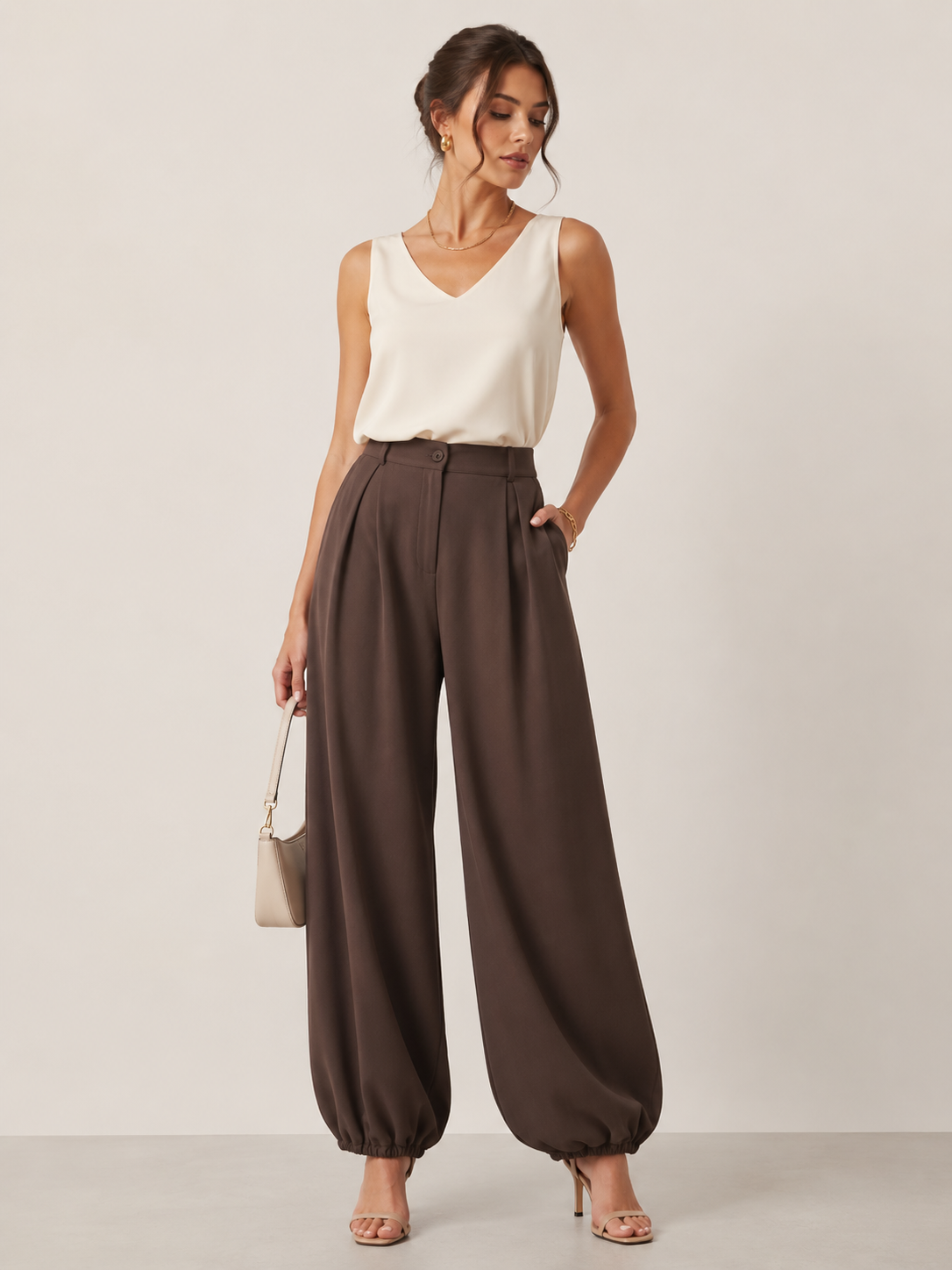 PANTALON BOMBACHO VESTIR SIRA