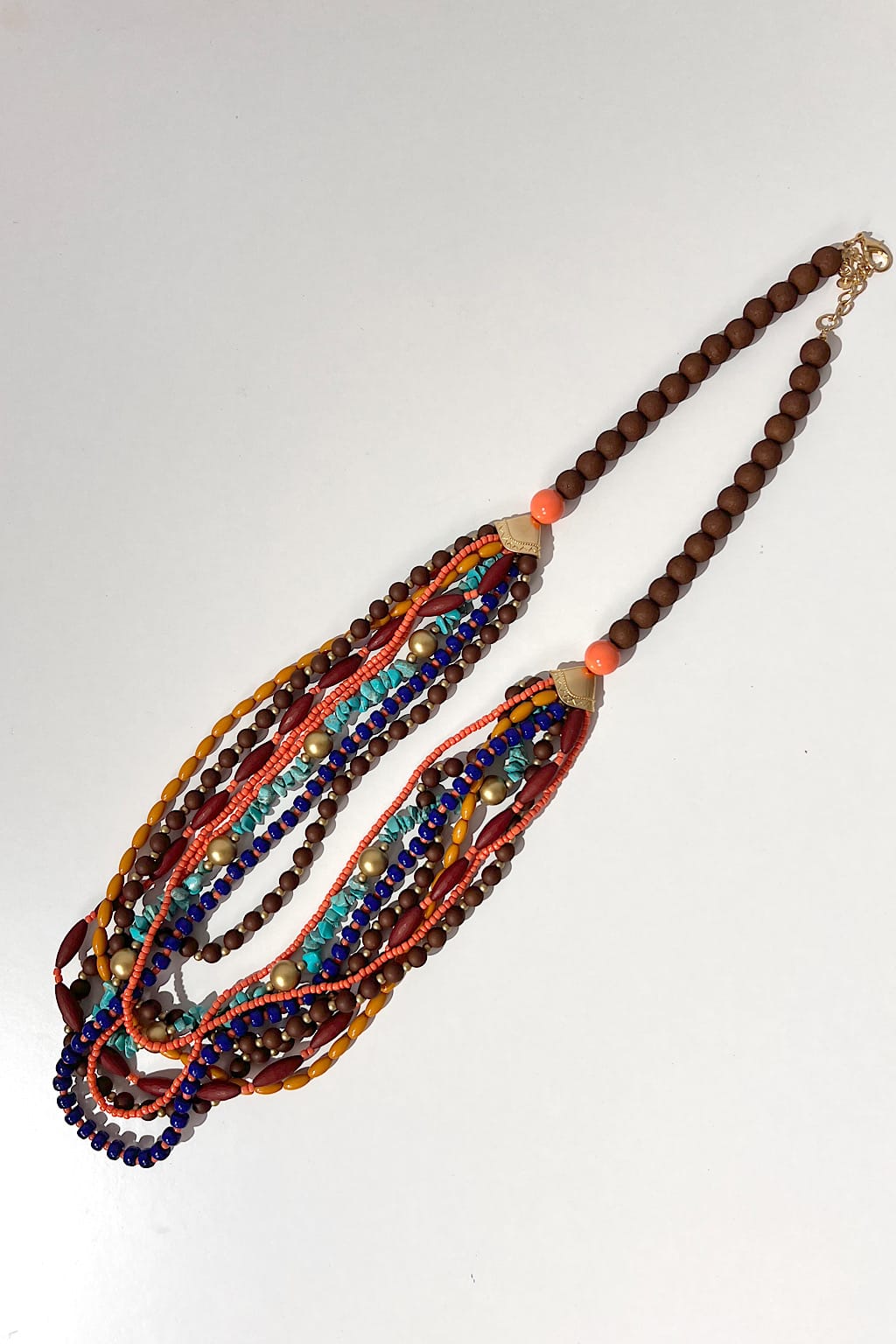 COLLIER ETHNIQUE MULTICOLORE