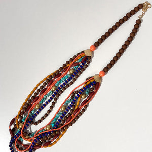COLLAR ETINICO MULTICOLOR