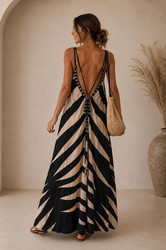 VESTIDO FLUIDO SEDA VALERIA
