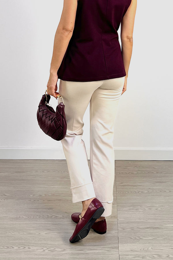 PANTALON PUNTO VIOLETA