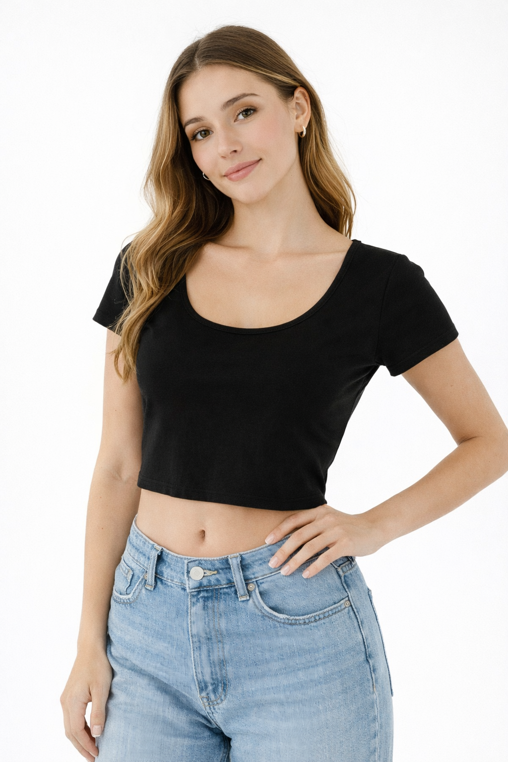 TEE-SHIRT BASIQUE MANCHES COURTES ISA