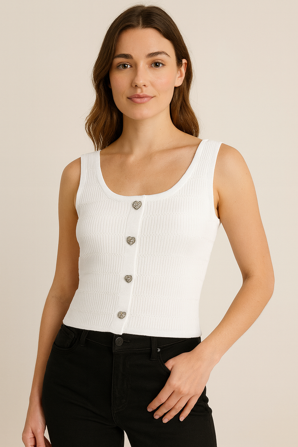 CAMISETA PUNTO CORAZONES