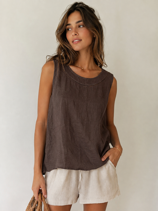 CAMISETA DETALLE CALADO