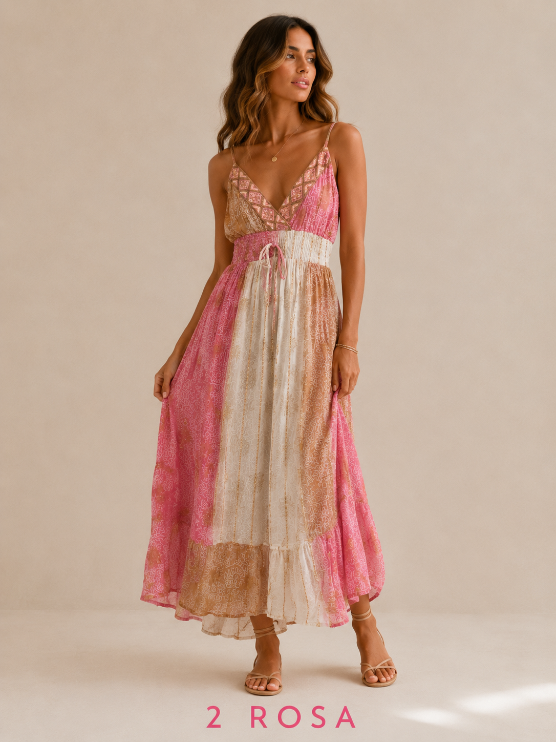 VESTIDO MIDI BOHO RIVIERA