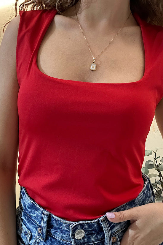 TOP ROJO CRISTINA