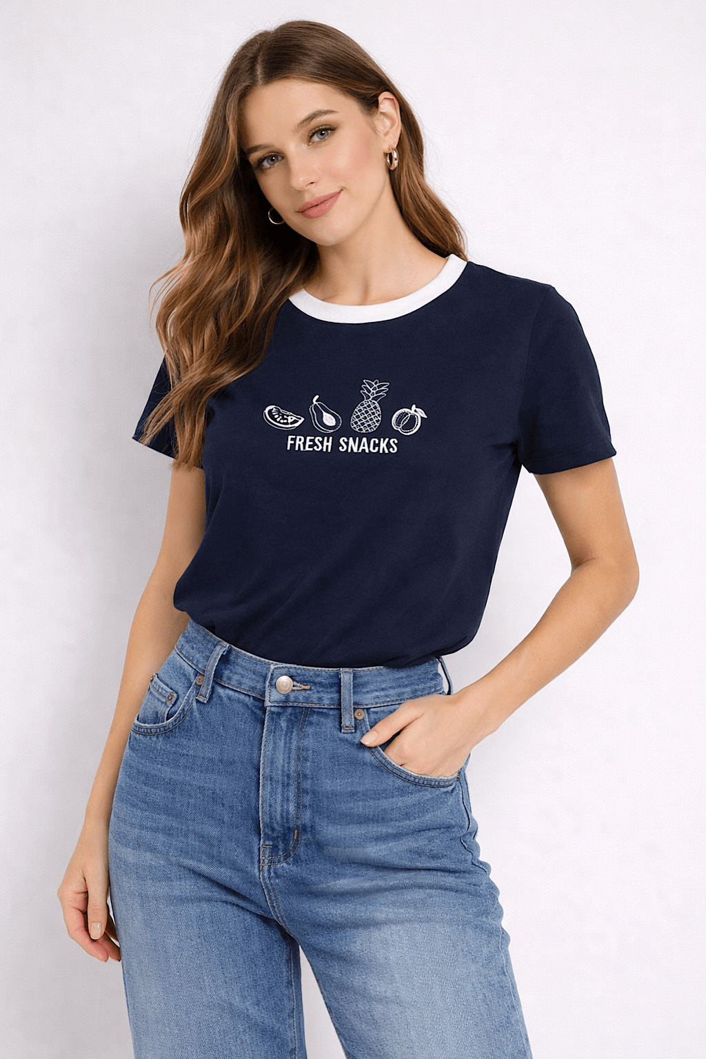 TEE-SHIRT MANCHES COURTES FRESH SNACKS