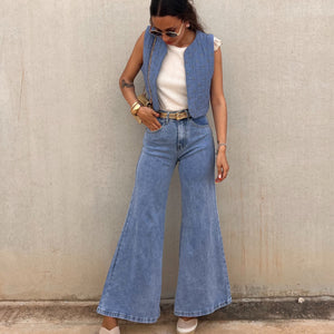 PANTALON VAQUERO CAMPANA SORAYA