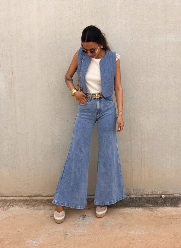 PANTALON VAQUERO CAMPANA SORAYA