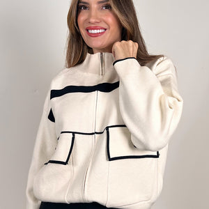 REBECA CREMALLERA RAYAS