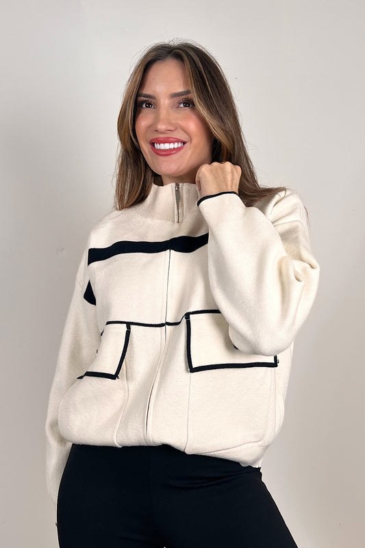 REBECA CREMALLERA RAYAS