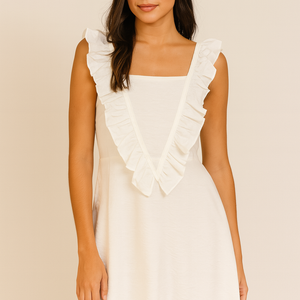 VESTIDO CORTO VOLANTES CRETA