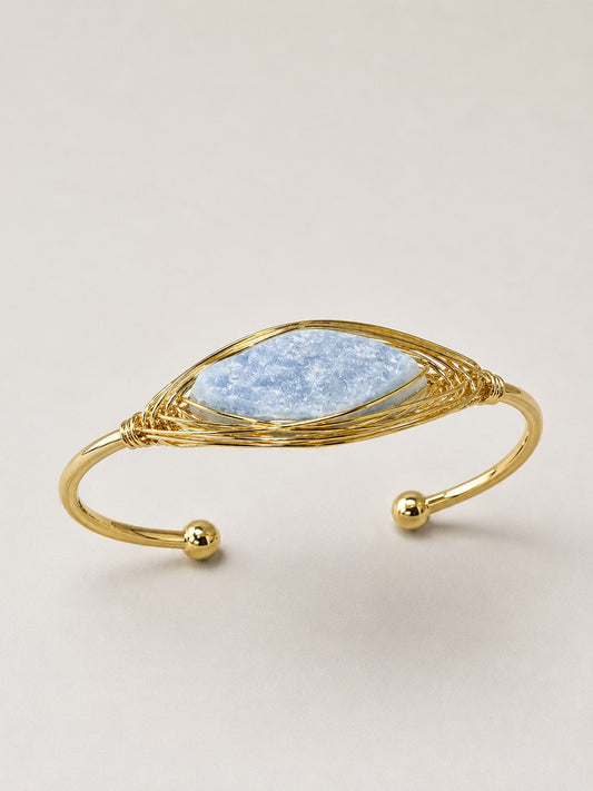 PULSERA RIGIDA PIEDRA NATURAL