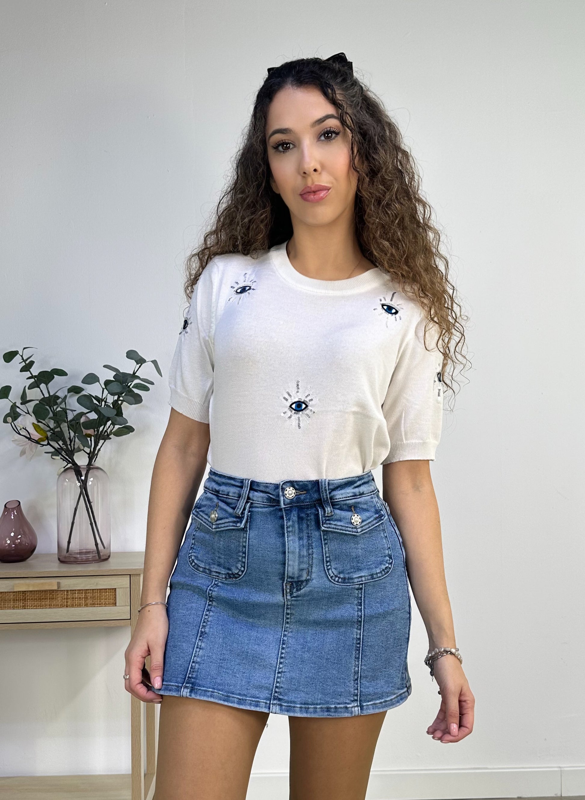 FALDA PANTALON VAQUERA NOELIA