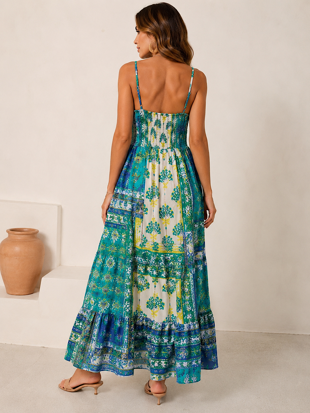 VESTIDO LARGO BOHO OASIS