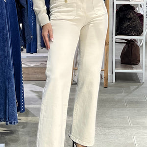 PANTALON VAQUERO BOLSILLOS LESLIE