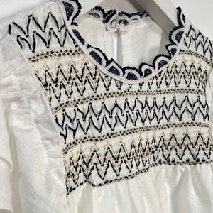 CAMISETA VOLANTES BOHO