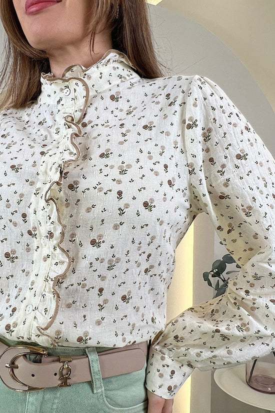 CHEMISE FLEURS CAROLIN