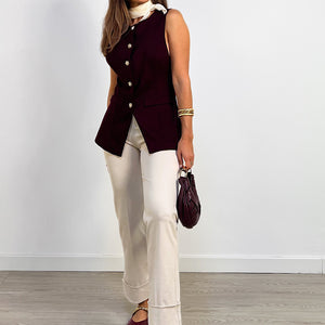 PANTALON PUNTO VIOLETA