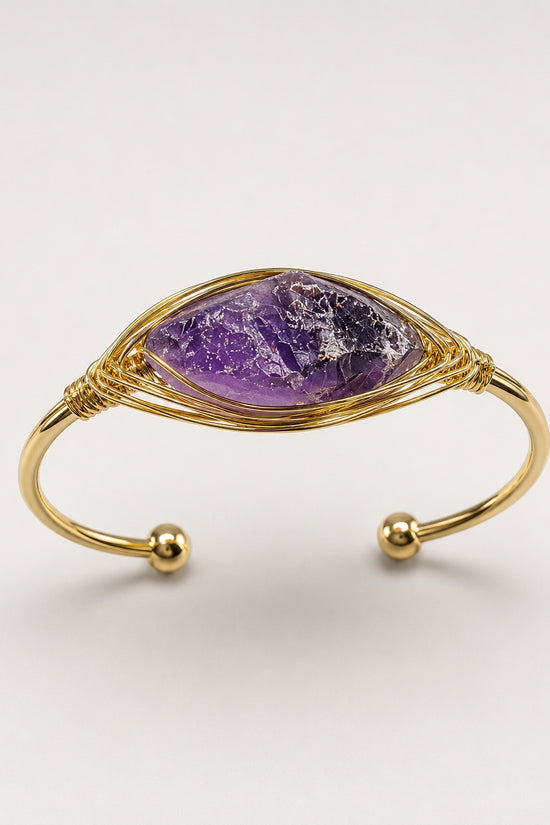 PULSERA RIGIDA PIEDRA NATURAL