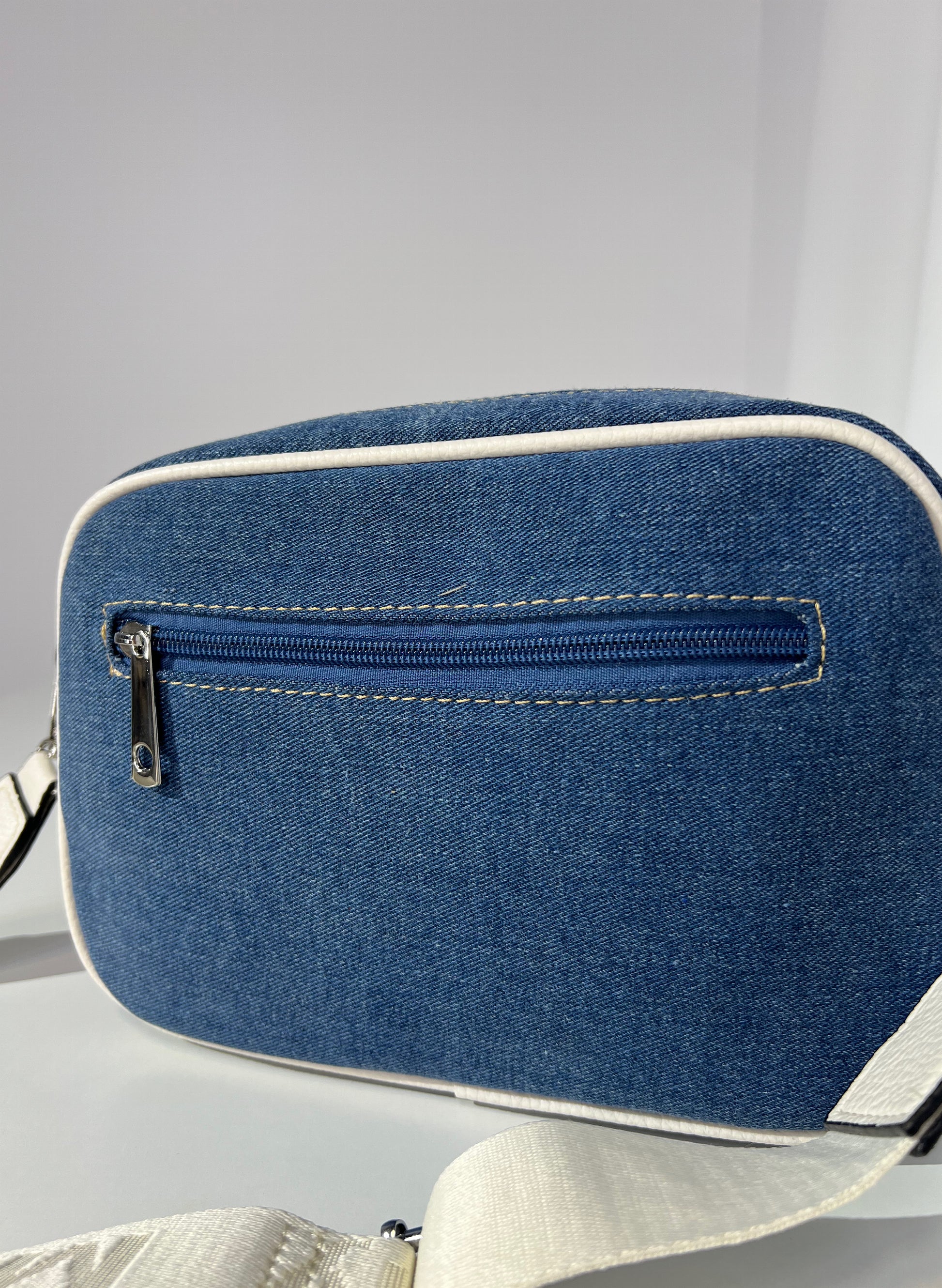 BOLSO BANDOLERA DENIM POCKET