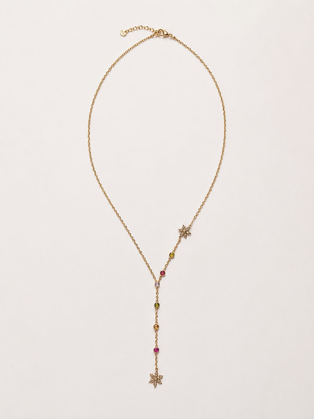 COLLAR CRISTALES COLORES