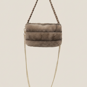 BOLSO PELUCHE CADENA