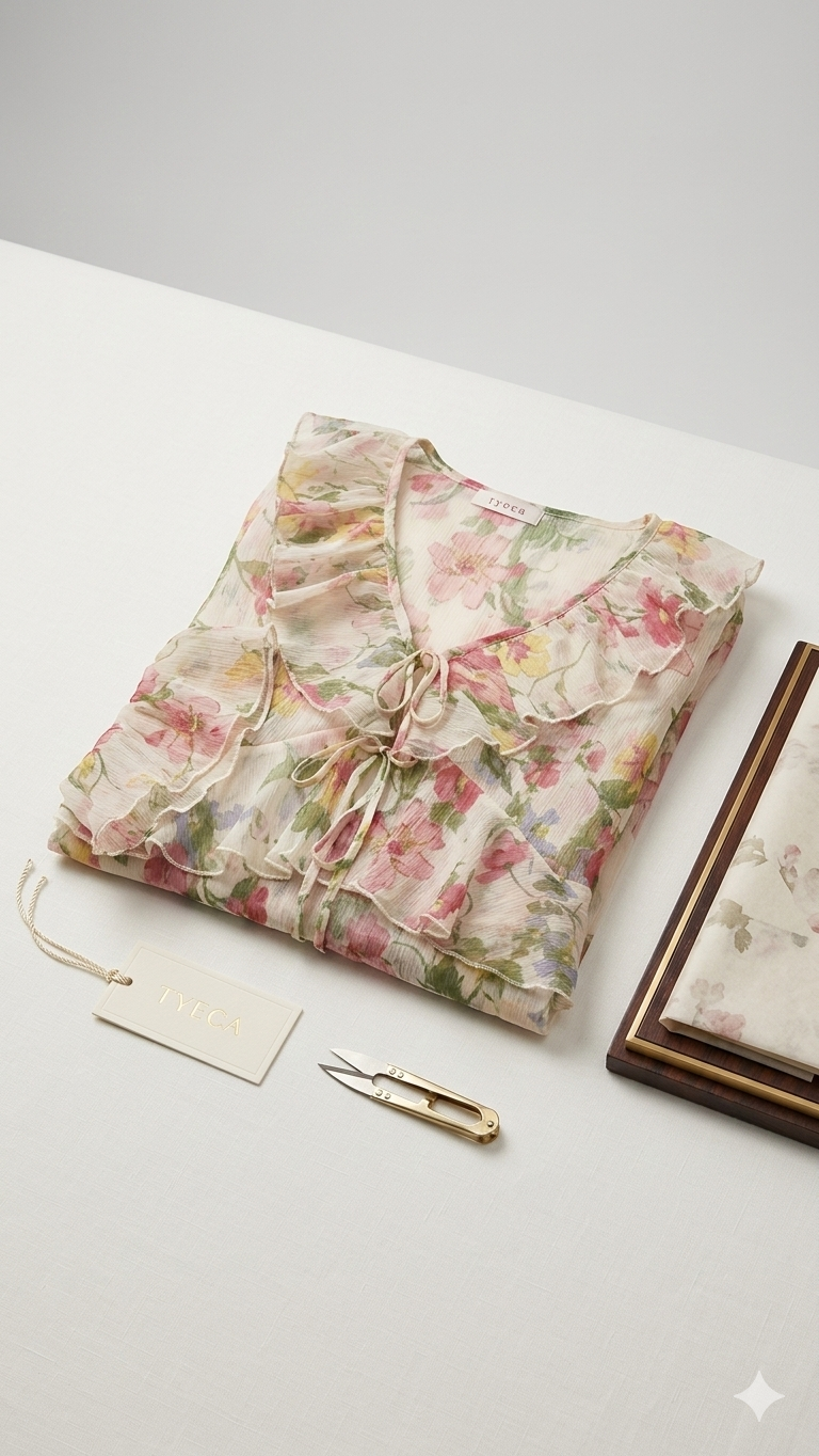 BLOUSE ROMANTIQUE FLORA