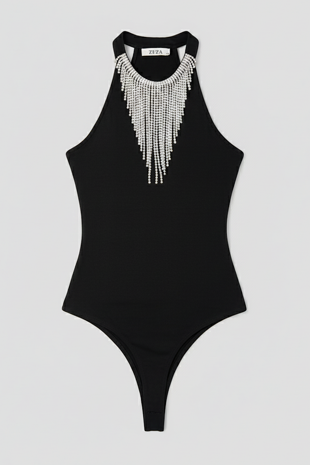 BODY CUELLO HALTER CRISTALES