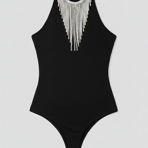 BODY CUELLO HALTER CRISTALES