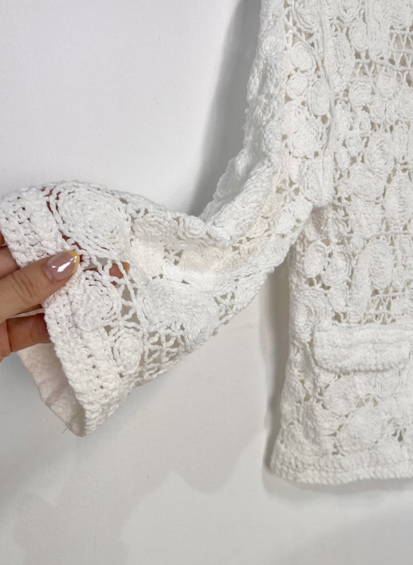 REBECA CROCHET BOTONES DORADOS