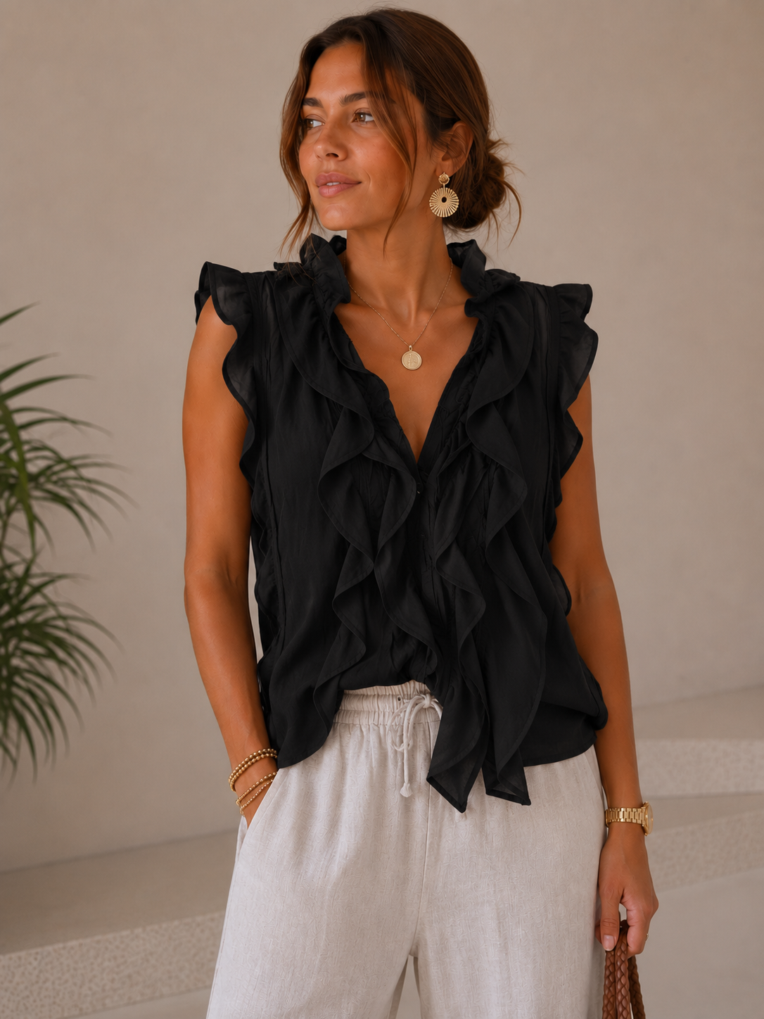 BLUSA VOLANTES CELIA