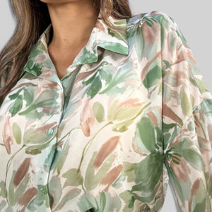 CAMISA FLUIDA ESTAMPADA