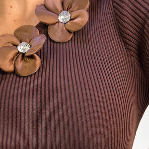 BODY ASIMETRICO FLORES