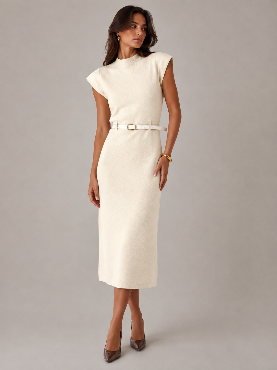 VESTIDO PUNTO POLIPIEL INDIRA
