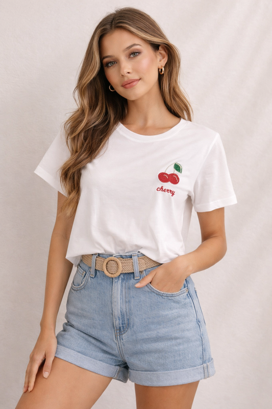 CAMISETA MANGA CORTA CHERRY