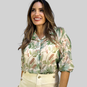 CAMISA FLUIDA ESTAMPADA