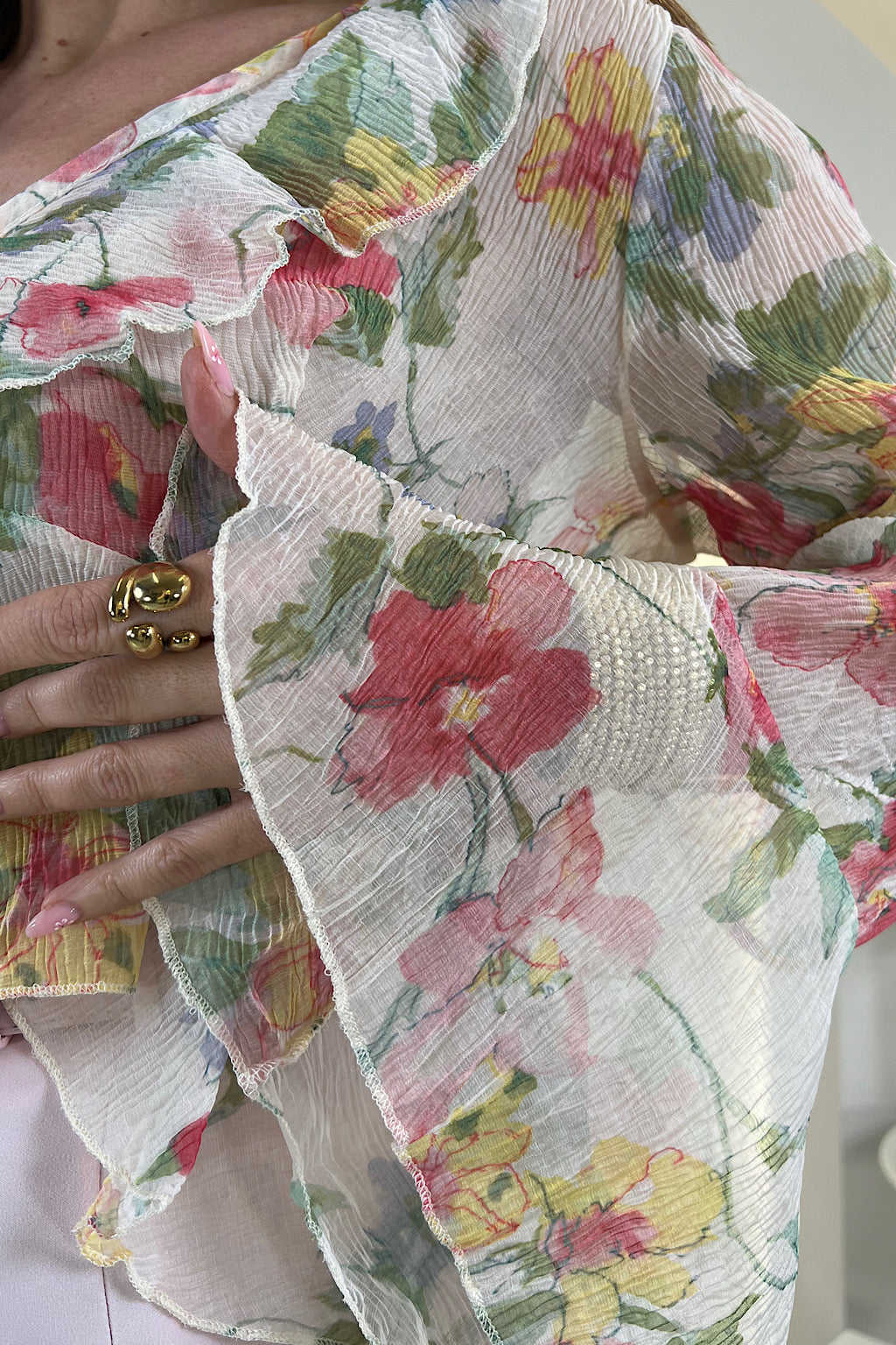 BLOUSE ROMANTIQUE FLORA