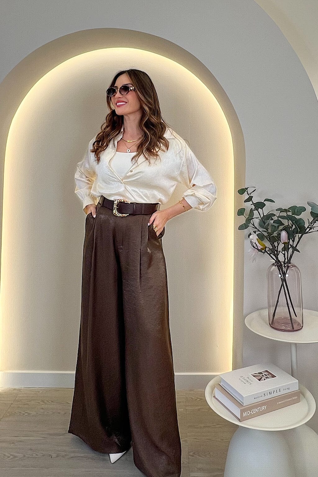 SATINHOSE BIANCA