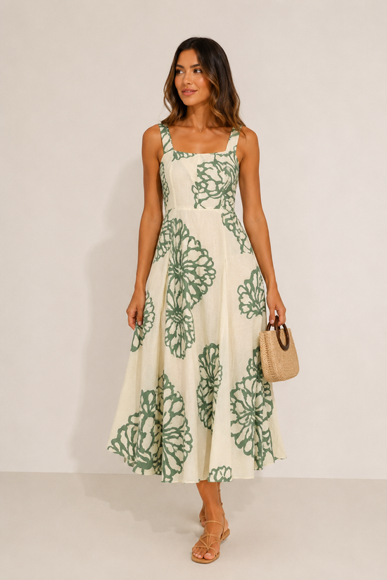 VESTIDO FLORES LAUREN
