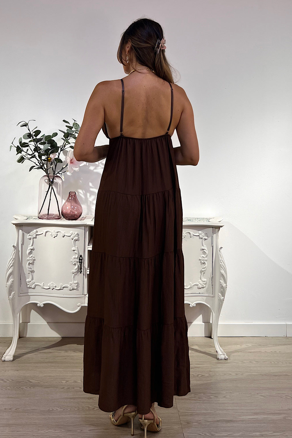 VESTIDO LARGO CACAO SUNSET