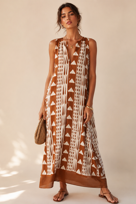 VESTIDO LARGO FLUIDO MELISSA