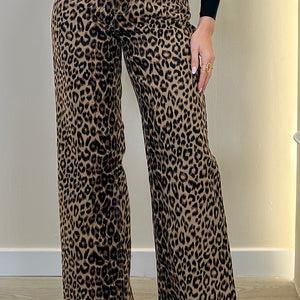 PANTALON LEOPARDO WIDE LEG