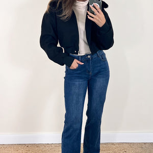 BOMBER CUELLO PELITO