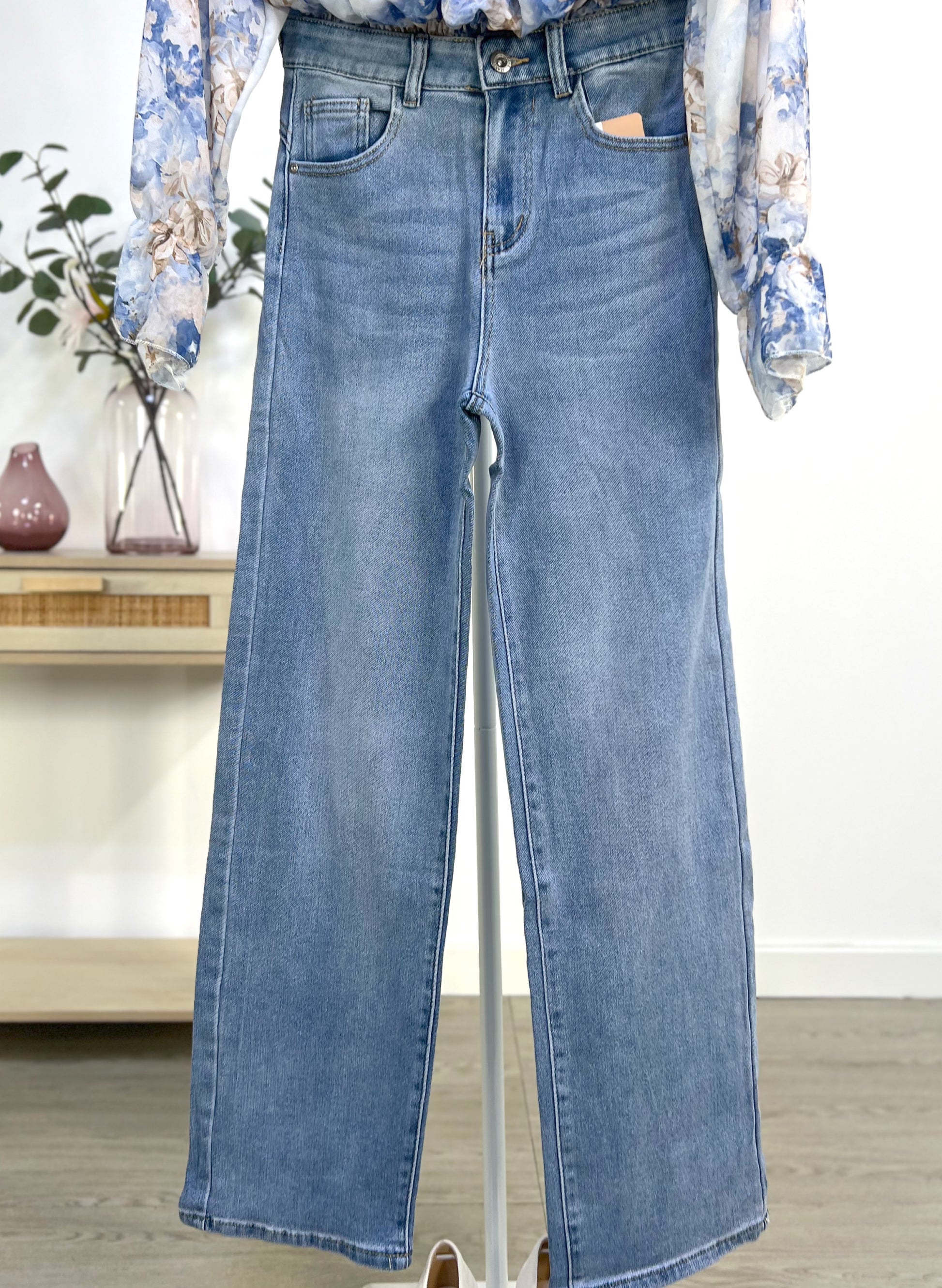 PANTALON VAQUERO WIDE LEG LAURA