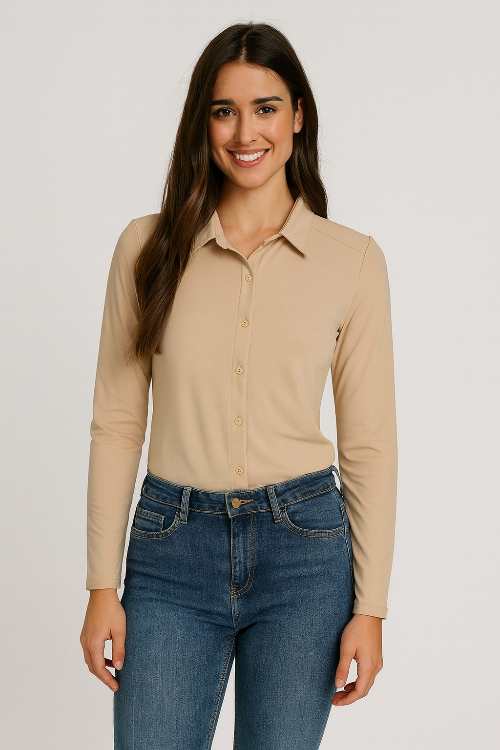 CAMISA ELASTICA BÁSICA