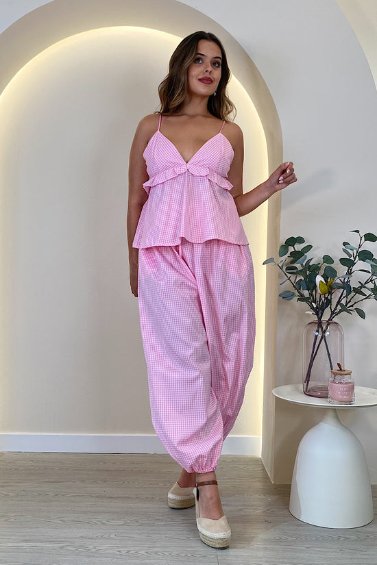 CONJUNTO VICHY BOMBACHO ALICIA