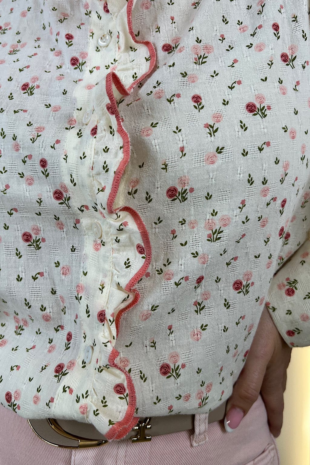 CHEMISE FLEURS CAROLIN